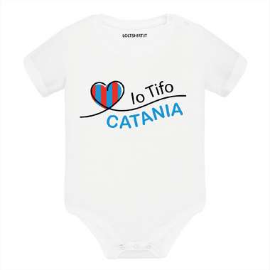 Body per Neonato Io tifo Catania-Body per bimbi-Lol T-shirt
