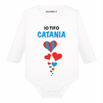 Body per Neonato Io tifo Catania-Body per bimbi-Lol T-shirt