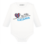 Body per Neonato Io tifo Catania-Body per bimbi-Lol T-shirt