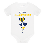 Body per Neonato Io tifo Hellas Verona-Body per bimbi-Lol T-shirt