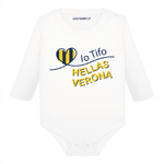 Body per Neonato Io tifo Hellas Verona-Body per bimbi-Lol T-shirt