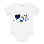 Body per Neonato Io tifo Inter-Body per bimbi-Lol T-shirt