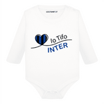 Body per Neonato Io tifo Inter-Body per bimbi-Lol T-shirt