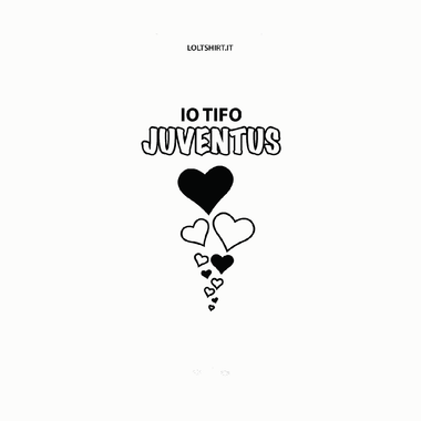 Body per Neonato Io tifo Juventus-Body per bimbi-Lol T-shirt