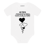 Body per Neonato Io tifo Juventus-Body per bimbi-Lol T-shirt