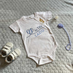 Body per Neonato Io tifo Lazio-Body per bimbi-Lol T-shirt