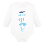 Body per Neonato Io tifo Lazio-Body per bimbi-Lol T-shirt