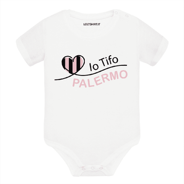 Body per Neonato Io tifo Palermo-Body per bimbi-Lol T-shirt