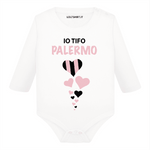 Body per Neonato Io tifo Palermo-Body per bimbi-Lol T-shirt