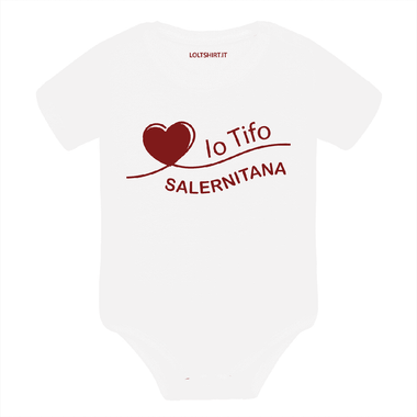Body per Neonato Io tifo Salernitana-Body per bimbi-Lol T-shirt