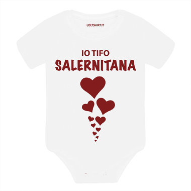 Body per Neonato Io tifo Salernitana-Body per bimbi-Lol T-shirt