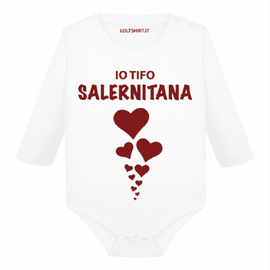 Body per Neonato Io tifo Salernitana-Body per bimbi-Lol T-shirt