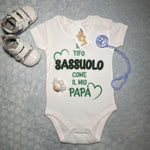 Body per Neonato Io tifo Sassuolo come il mio papà-Body per bimbi-Lol T-shirt