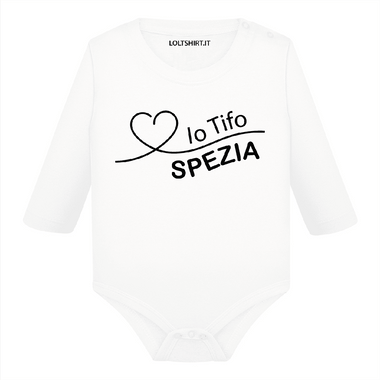 Body per Neonato Io tifo Spezia-Body per bimbi-Lol T-shirt