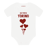 Body per Neonato Io tifo Torino-Body per bimbi-Lol T-shirt