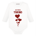 Body per Neonato Io tifo Torino-Body per bimbi-Lol T-shirt