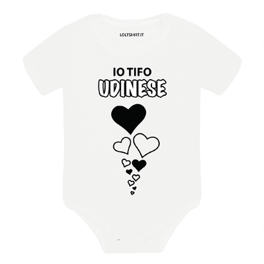 Body per Neonato Io tifo Udinese-Body per bimbi-Lol T-shirt