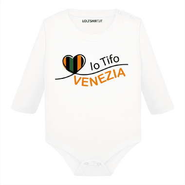 Body per Neonato Io tifo Venezia-Body per bimbi-Lol T-shirt