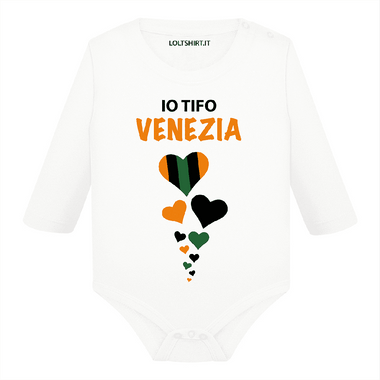 Body per Neonato Io tifo Venezia-Body per bimbi-Lol T-shirt