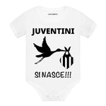 Body per Neonato Juventini si nasce-Body per bimbi-Lol T-shirt