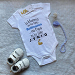 Body per Neonato La mamma mi ha fatto bellissimo/a ...ma papà mi ha fatto juventino-Body per bimbi-Lol T-shirt