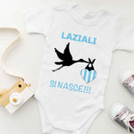 Body per Neonato Laziali si nasce-Body per bimbi-Lol T-shirt