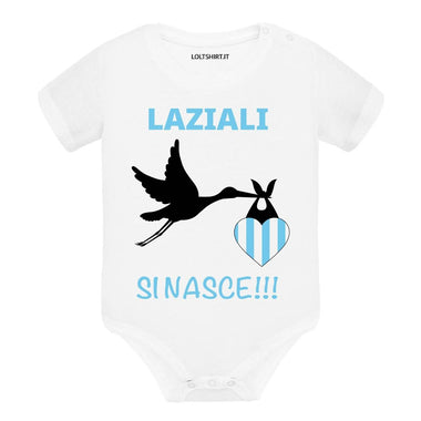 Body per Neonato Laziali si nasce-Body per bimbi-Lol T-shirt