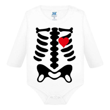 Body per Neonato Scheletro Halloween-Body per bimbi-Lol T-shirt