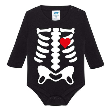 Body per Neonato Scheletro Halloween-Body per bimbi-Lol T-shirt