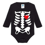 Body per Neonato Scheletro Halloween-Body per bimbi-Lol T-shirt