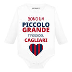 Body per Neonato Sono un piccolo grande tifoso del Cagliari-Body per bimbi-Lol T-shirt