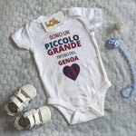 Body per Neonato Sono un piccolo grande tifoso del Genoa-Body per bimbi-Lol T-shirt