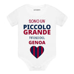 Body per Neonato Sono un piccolo grande tifoso del Genoa-Body per bimbi-Lol T-shirt
