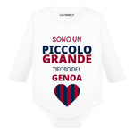 Body per Neonato Sono un piccolo grande tifoso del Genoa-Body per bimbi-Lol T-shirt