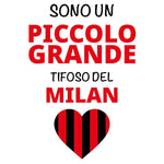 Body per Neonato Sono un piccolo grande tifoso del Milan-Body per bimbi-Lol T-shirt