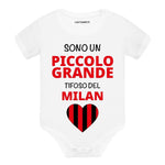 Body per Neonato Sono un piccolo grande tifoso del Milan-Body per bimbi-Lol T-shirt