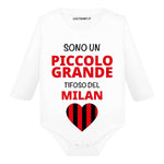 Body per Neonato Sono un piccolo grande tifoso del Milan-Body per bimbi-Lol T-shirt