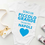 Body per Neonato Sono un piccolo grande tifoso del Napoli-Body per bimbi-Lol T-shirt