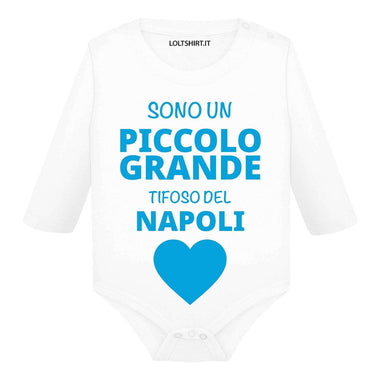 Body per Neonato Sono un piccolo grande tifoso del Napoli-Body per bimbi-Lol T-shirt