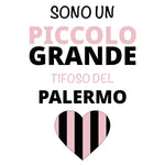 Body per Neonato Sono un piccolo grande tifoso del Palermo-Body per bimbi-Lol T-shirt