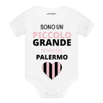 Body per Neonato Sono un piccolo grande tifoso del Palermo-Body per bimbi-Lol T-shirt