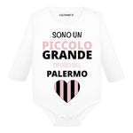 Body per Neonato Sono un piccolo grande tifoso del Palermo-Body per bimbi-Lol T-shirt