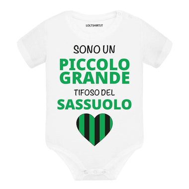 Body per Neonato Sono un piccolo grande tifoso del Sassuolo-Body per bimbi-Lol T-shirt