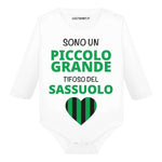 Body per Neonato Sono un piccolo grande tifoso del Sassuolo-Body per bimbi-Lol T-shirt