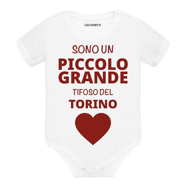 Body per Neonato Sono un piccolo grande tifoso del Torino-Body per bimbi-Lol T-shirt