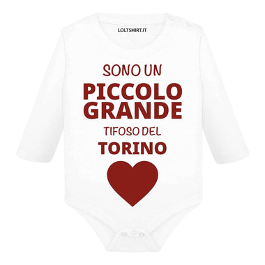 Body per Neonato Sono un piccolo grande tifoso del Torino-Body per bimbi-Lol T-shirt