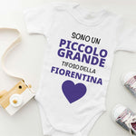 Body per Neonato Sono un piccolo grande tifoso della Fiorentina-Body per bimbi-Lol T-shirt