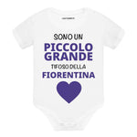 Body per Neonato Sono un piccolo grande tifoso della Fiorentina-Body per bimbi-Lol T-shirt