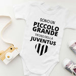 Body per Neonato Sono un piccolo grande tifoso della Juventus-Body per bimbi-Lol T-shirt