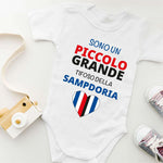 Body per Neonato Sono un piccolo grande tifoso della Sampdoria-Body per bimbi-Lol T-shirt